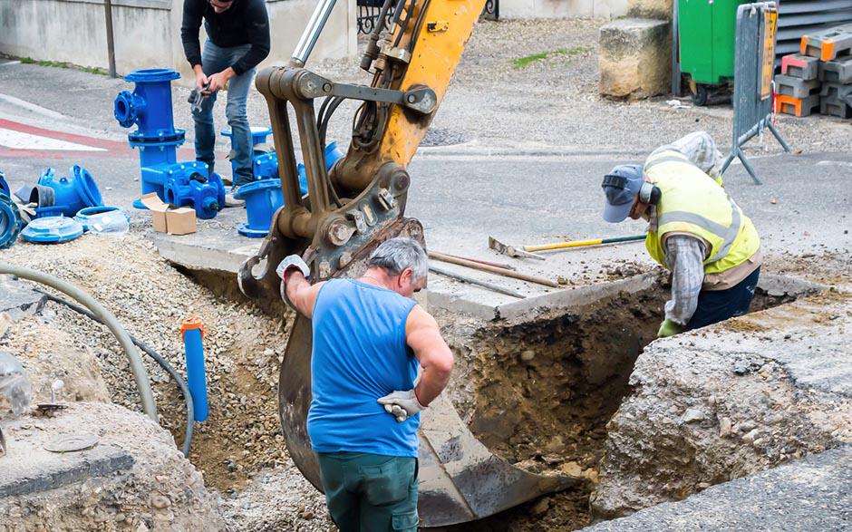 assainissement canalisation Villers-sous-Saint-Leu